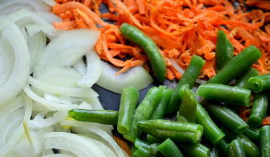 овощной омлет