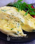 Паровой омлет в микроволновке