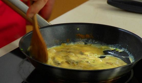 пряный омлет по-мадрасски