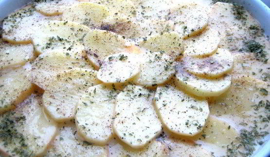 семислойная картофельная фриттата