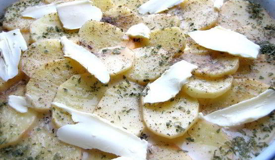 семислойная картофельная фриттата