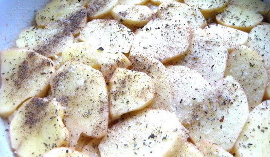 семислойная картофельная фриттата