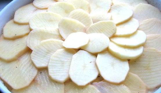 семислойная картофельная фриттата