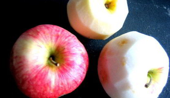 сладкий яблочный омлет