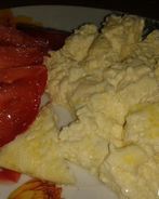 Вареный омлет