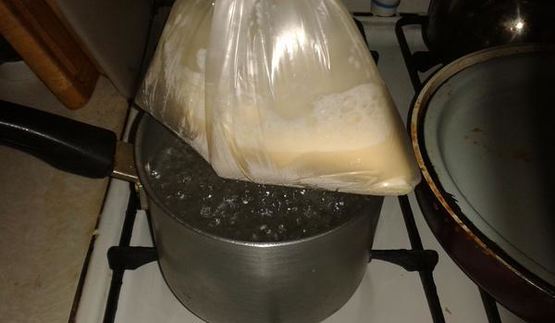 вареный омлет