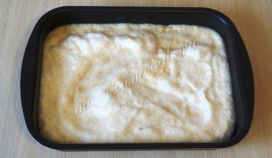 яблочный омлет