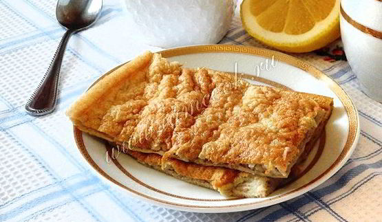 яблочный омлет