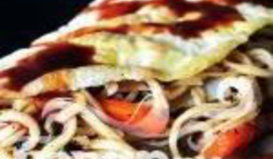 японский омлет омусоба