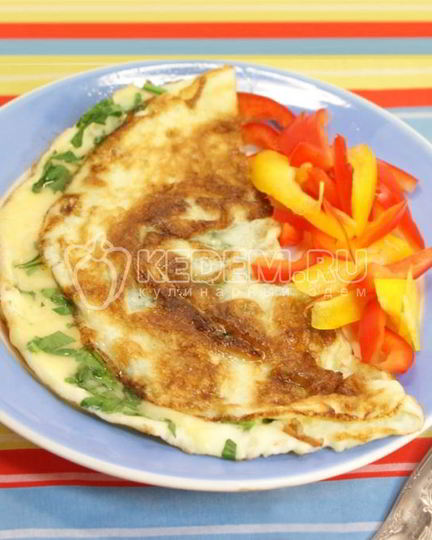 Рецепт завтрака омлет-конверт