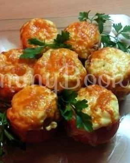 Рецепт помидоров, фаршированных курицей