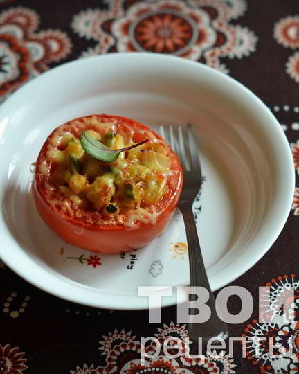 Рецепт помидоров с курицей