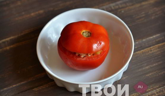 помидоры с курицей