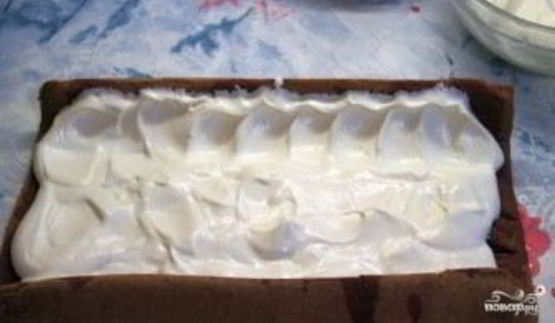 бисквитный рулет с вишней