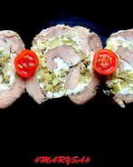 Диетический рулет из индейки с брокколи и рикоттой