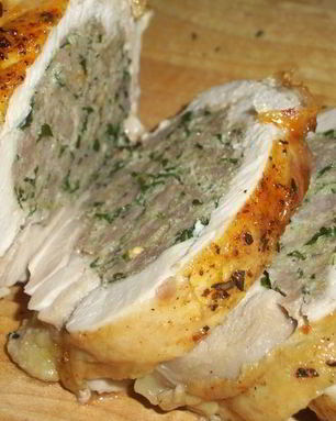 Куриный рулет в духовке