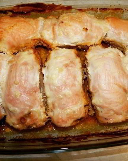 Рецепт куриных рулетиков с овощами