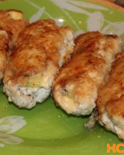 Рецепт куриных рулетиков с сыром