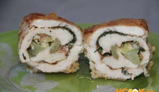 куриные рулетики с сыром