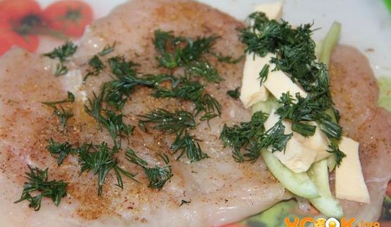 куриные рулетики с сыром