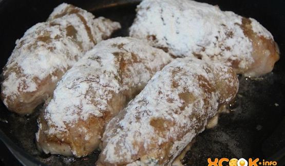 куриные рулетики с сыром