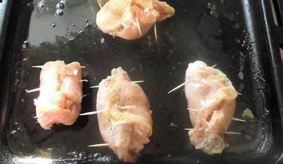 куриные рулетики