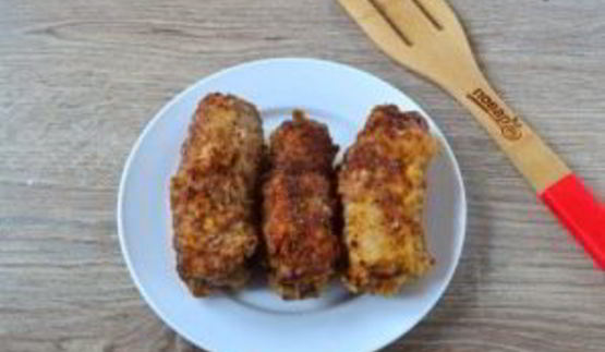 мясные рулетики с печенью