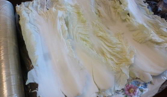 овощной рулет из пекинской капусты