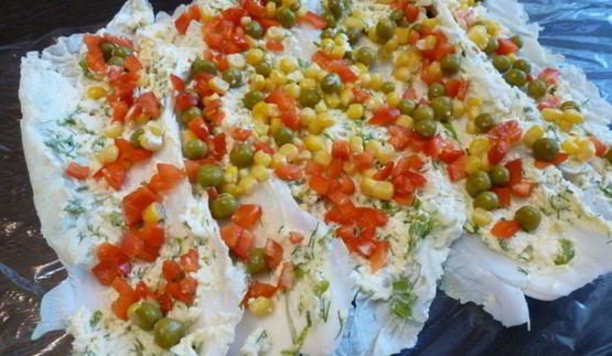 овощной рулет из пекинской капусты