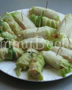 Овощные рулеты