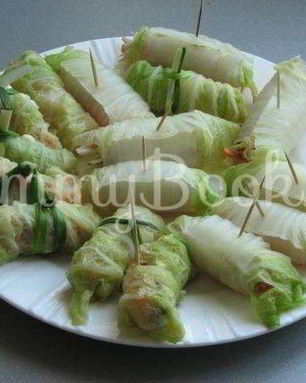 Овощные рулеты