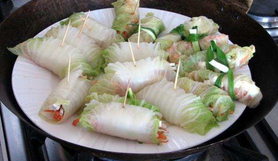 овощные рулеты