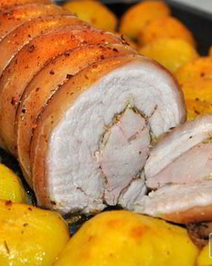 Поркетта — итальянский мясной рулет