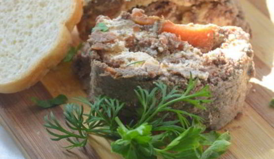 рулет из куриной печени с сыром