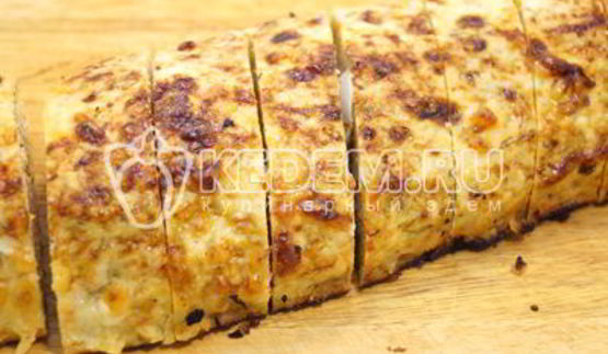 рулет из курицы рождественский