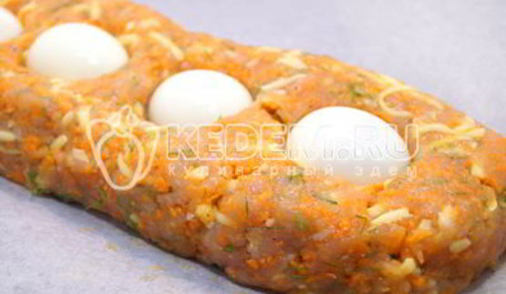 рулет из курицы рождественский