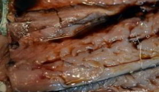 рулет из скумбрии с овощами