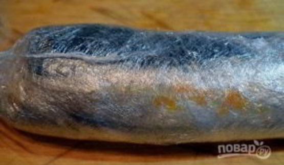 рулет из скумбрии с овощами