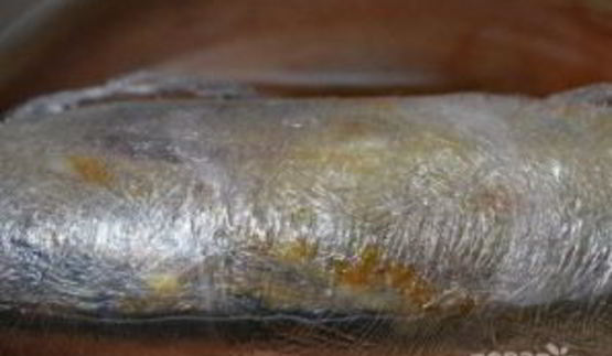 рулет из скумбрии с овощами