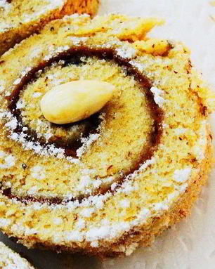 Рулет сладкий с орехо-цитрусовой ноткой