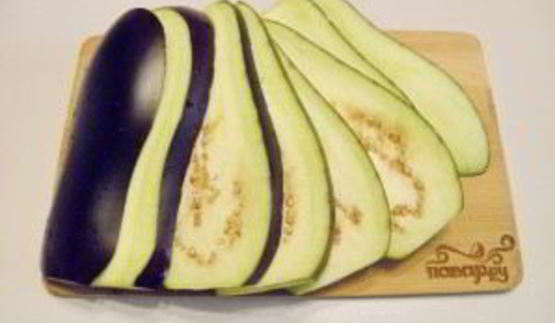 рулетики из баклажанов с сыром и чесноком