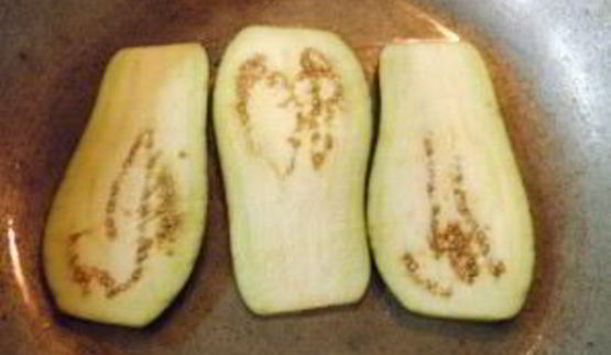 рулетики из баклажанов с сыром и чесноком