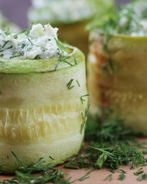 Рулетики из кабачков