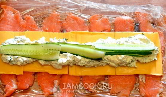 рулетики из семги