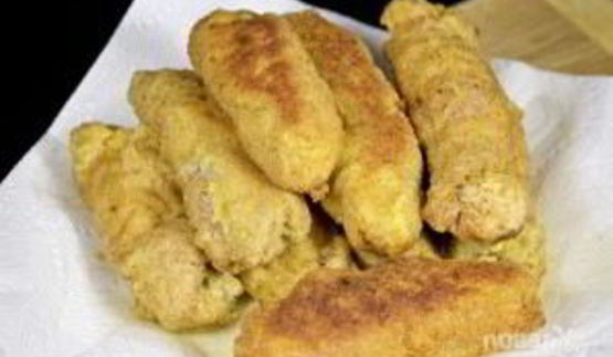 рулетики мясные с разной начинкой