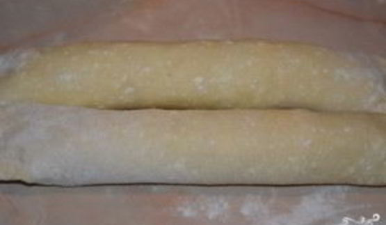 рулетики с яблоком из творожного теста