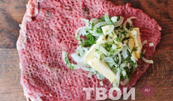 рулеты из говядины