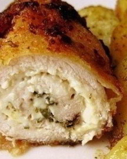 Рецепт рулетов из грудки цыпленка