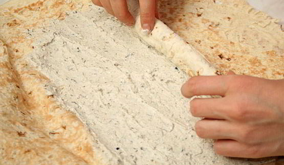 рулеты с творожной начинкой