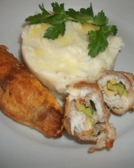 Рецепт рыбных рулетиков с овощной начинкой